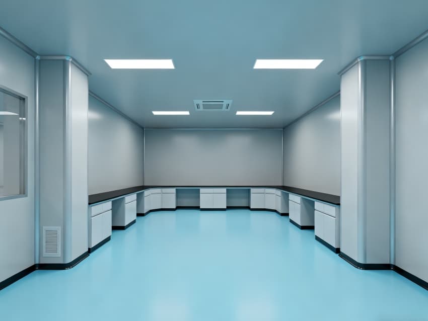 安徽藥企研發(fā)樓潔凈室凈化裝修效果分享